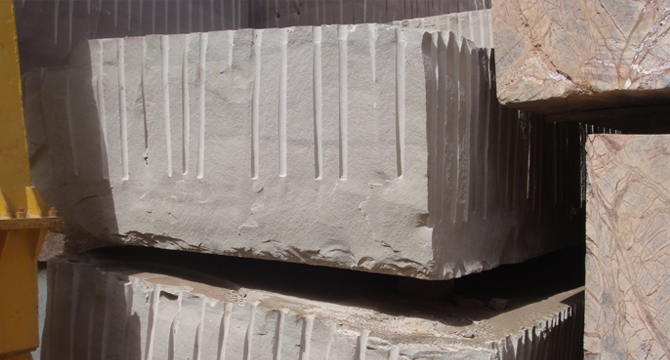 Silver Grey Blocks